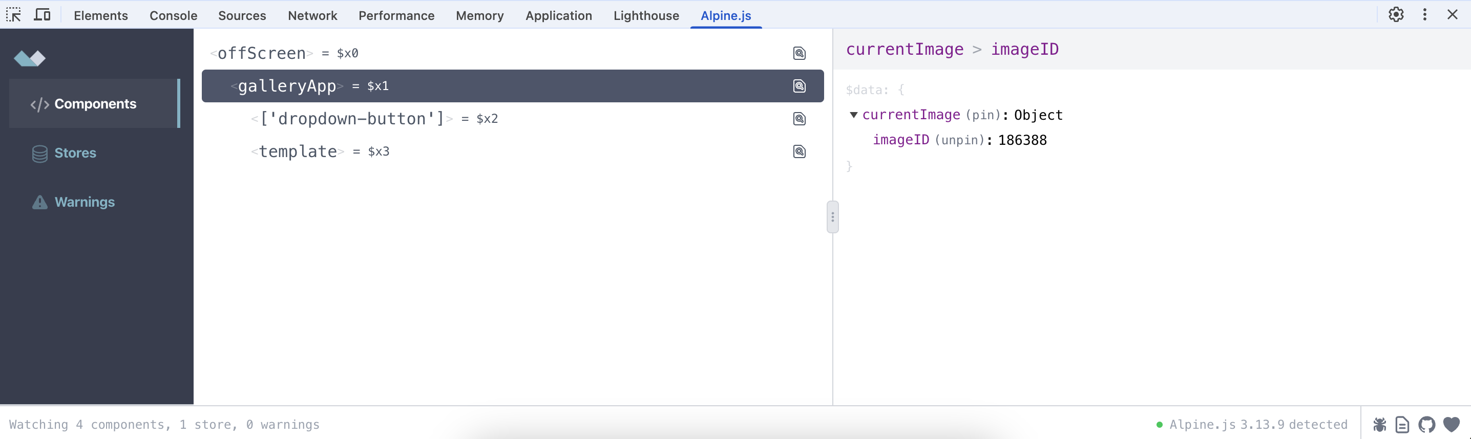 Pin Value feature